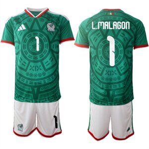 Luis ángel Malagón Green 2026 WC Soccer Jersey Suit